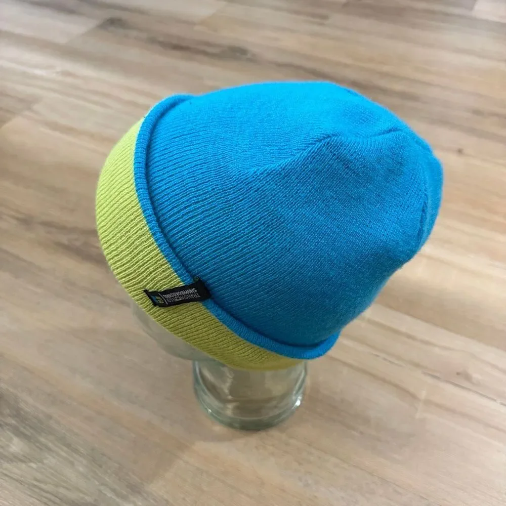 Vintage Y2K Forum Snowboards Beanie Blue Yellow Forum Against Hat OS Grail 2000s